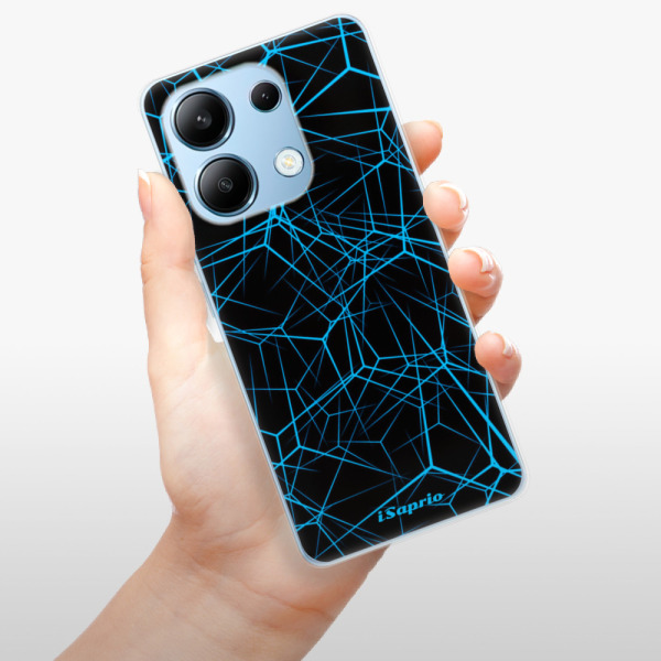 Silikonové pouzdro iSaprio - Xiaomi Redmi Note 13 4G - Abstract Outlines 12
