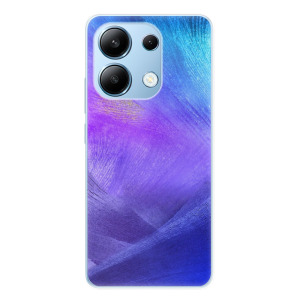 Silikonové pouzdro iSaprio - Xiaomi Redmi Note 13 4G - Purple Feathers