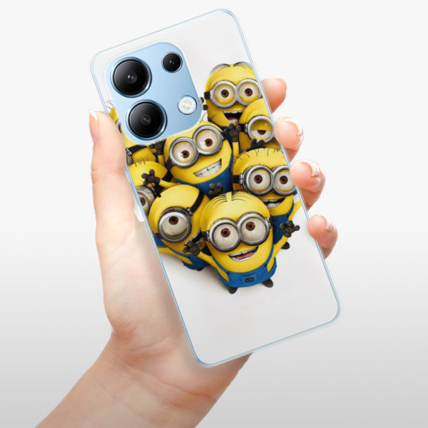 Silikonové pouzdro iSaprio - Xiaomi Redmi Note 13 4G - Mimons 01