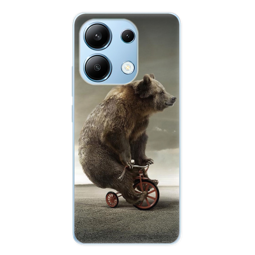 Silikonové odolné pouzdro iSaprio - Bear 01 - Xiaomi Redmi Note 13 4G (Odolný silikonový kryt, obal, pouzdro iSaprio Bear 01 na mobilní telefon Xiaomi Redmi Note 13 4G)