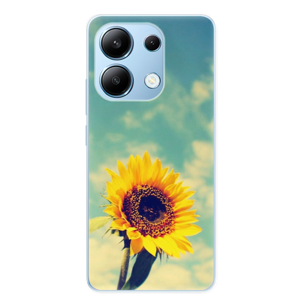 Silikonové odolné pouzdro iSaprio - Sunflower 01 - Xiaomi Redmi Note 13 4G (Odolný silikonový kryt, obal, pouzdro iSaprio Sunflower 01 na mobilní telefon Xiaomi Redmi Note 13 4G)