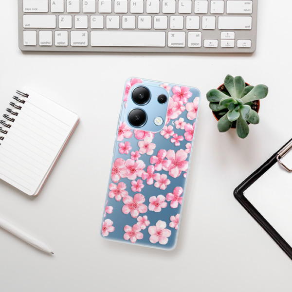 Silikonové pouzdro iSaprio - Xiaomi Redmi Note 13 4G - Flower Pattern 05