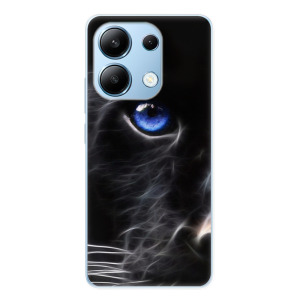 Silikonové pouzdro iSaprio - Xiaomi Redmi Note 13 4G - Black Puma