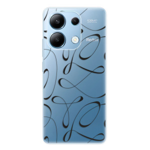 Silikonové pouzdro iSaprio - Xiaomi Redmi Note 13 4G - Fancy black