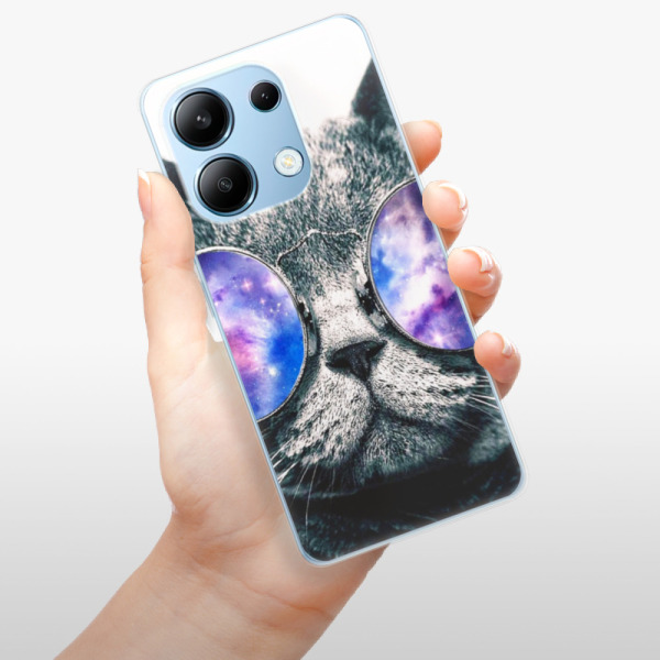 Silikonové pouzdro iSaprio - Xiaomi Redmi Note 13 4G - Galaxy Cat