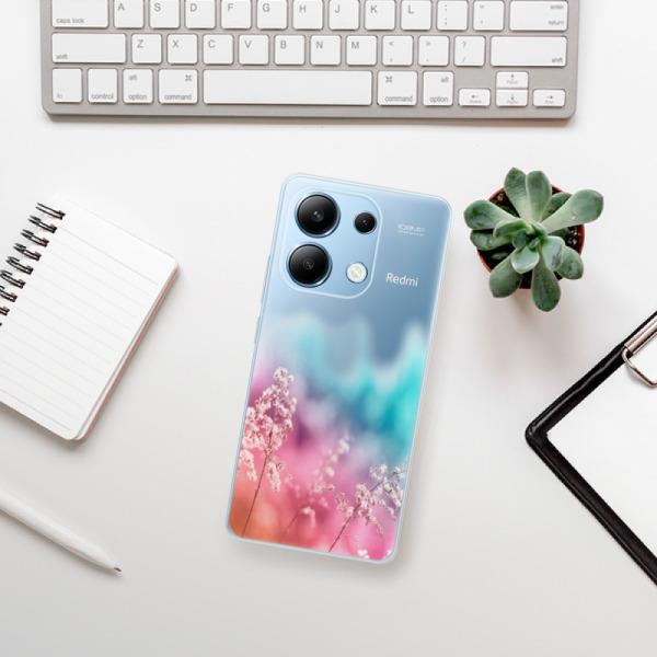 Silikonové pouzdro iSaprio - Xiaomi Redmi Note 13 4G - Rainbow Grass