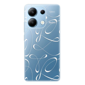 Silikonové pouzdro iSaprio - Xiaomi Redmi Note 13 4G - Fancy white