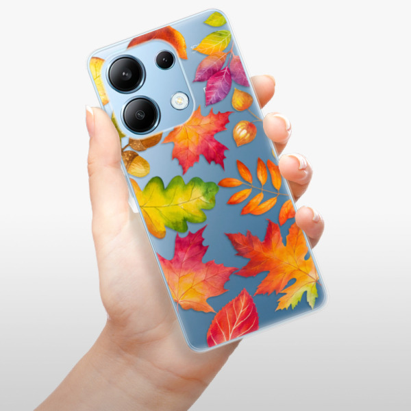 Silikonové pouzdro iSaprio - Xiaomi Redmi Note 13 4G - Autumn Leaves 01