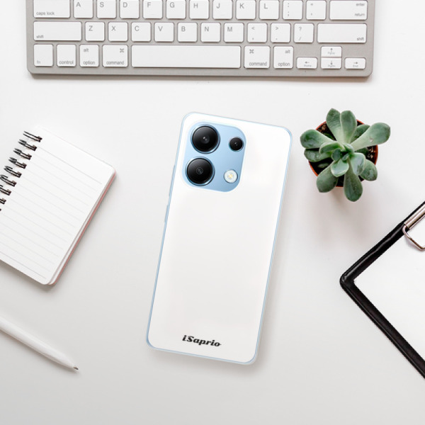 Silikonové pouzdro iSaprio - Xiaomi Redmi Note 13 4G - 4Pure bílé