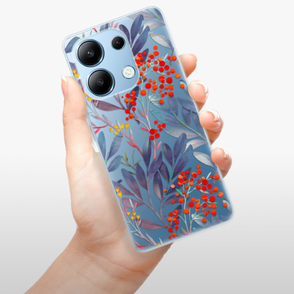 Silikonové pouzdro iSaprio - Xiaomi Redmi Note 13 4G - Rowanberry