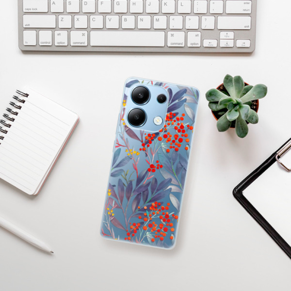 Silikonové pouzdro iSaprio - Xiaomi Redmi Note 13 4G - Rowanberry