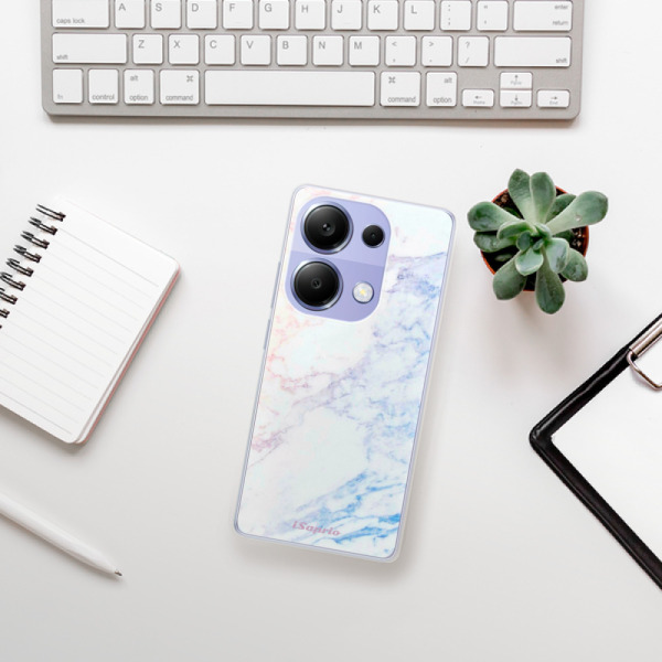 Silikonové pouzdro iSaprio - Xiaomi Redmi Note 13 Pro 4G / Poco M6 Pro 4G - Raibow Marble 10