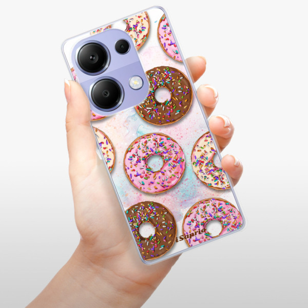 Silikonové pouzdro iSaprio - Xiaomi Redmi Note 13 Pro 4G / Poco M6 Pro 4G - Donuts 11