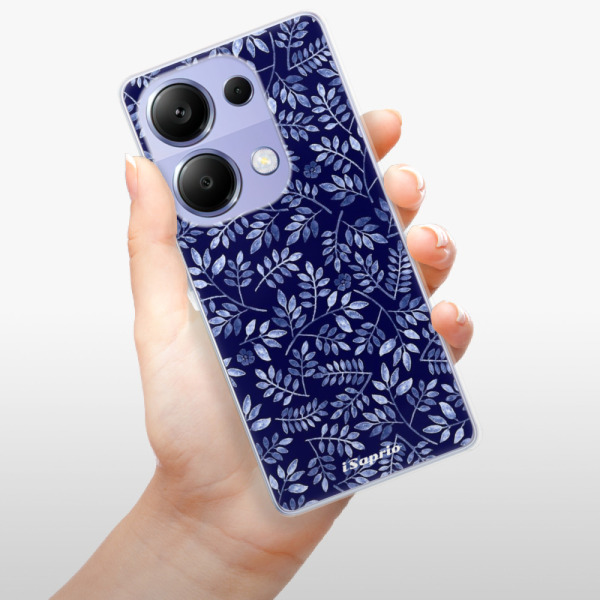 Silikonové pouzdro iSaprio - Xiaomi Redmi Note 13 Pro 4G / Poco M6 Pro 4G - Blue Leaves 05