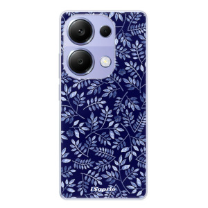 Silikonové pouzdro iSaprio - Xiaomi Redmi Note 13 Pro 4G / Poco M6 Pro 4G - Blue Leaves 05