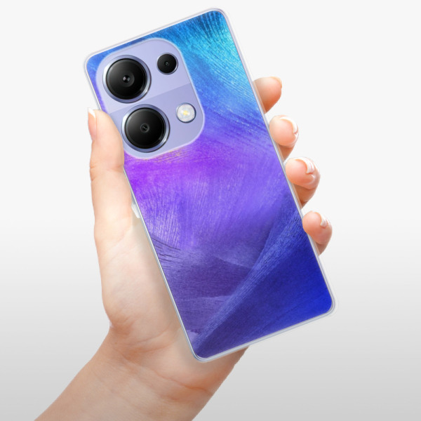 Silikonové pouzdro iSaprio - Xiaomi Redmi Note 13 Pro 4G / Poco M6 Pro 4G - Purple Feathers