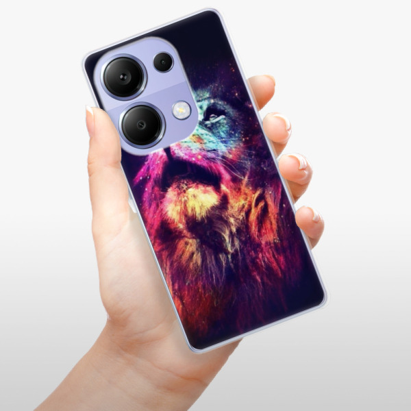 Silikonové pouzdro iSaprio - Xiaomi Redmi Note 13 Pro 4G / Poco M6 Pro 4G - Lion in Colors
