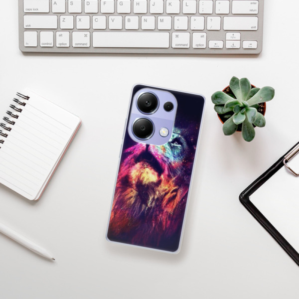 Silikonové pouzdro iSaprio - Xiaomi Redmi Note 13 Pro 4G / Poco M6 Pro 4G - Lion in Colors