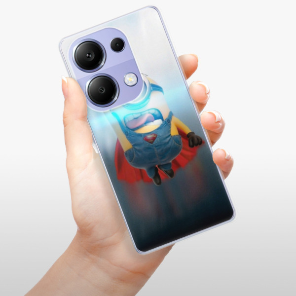 Silikonové pouzdro iSaprio - Xiaomi Redmi Note 13 Pro 4G / Poco M6 Pro 4G - Mimons Superman 02