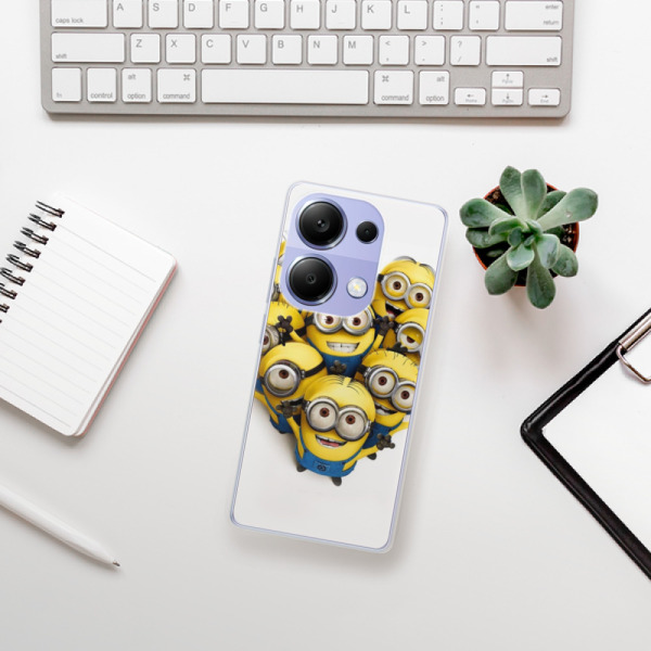 Silikonové pouzdro iSaprio - Xiaomi Redmi Note 13 Pro 4G / Poco M6 Pro 4G - Mimons 01
