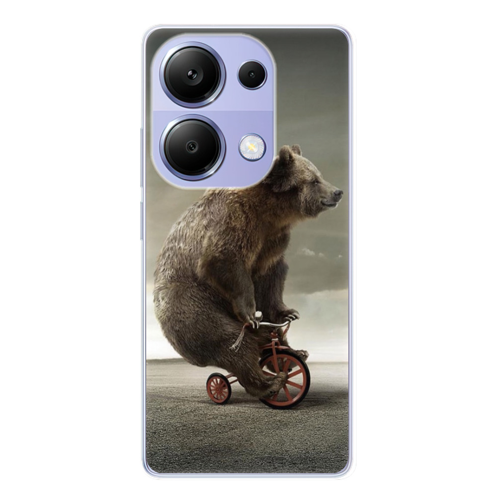 Silikonové odolné pouzdro iSaprio - Bear 01 - Xiaomi Redmi Note 13 Pro 4G / Poco M6 Pro 4G (Odolný silikonový kryt, obal, pouzdro iSaprio Bear 01 na mobilní telefon Xiaomi Redmi Note 13 Pro 4G / Poco M6 Pro 4G)