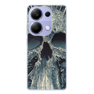 Silikonové pouzdro iSaprio - Xiaomi Redmi Note 13 Pro 4G / Poco M6 Pro 4G - Abstract Skull