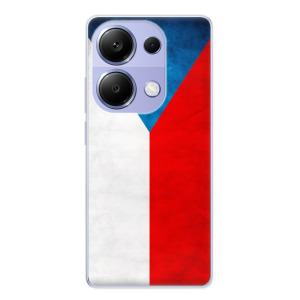 Silikonové pouzdro iSaprio - Xiaomi Redmi Note 13 Pro 4G / Poco M6 Pro 4G - Czech Flag
