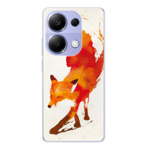 Silikonové pouzdro iSaprio - Xiaomi Redmi Note 13 Pro 4G / Poco M6 Pro 4G - Fast Fox