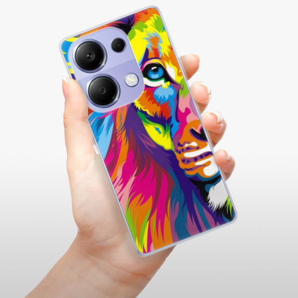 Silikonové pouzdro iSaprio - Xiaomi Redmi Note 13 Pro 4G / Poco M6 Pro 4G - Rainbow Lion