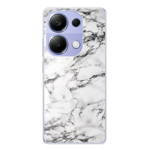 Silikonové pouzdro iSaprio - Xiaomi Redmi Note 13 Pro 4G / Poco M6 Pro 4G - White Marble 01