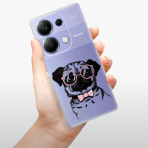 Silikonové pouzdro iSaprio - Xiaomi Redmi Note 13 Pro 4G / Poco M6 Pro 4G - The Pug