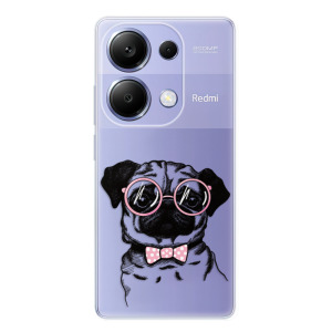Silikonové pouzdro iSaprio - Xiaomi Redmi Note 13 Pro 4G / Poco M6 Pro 4G - The Pug