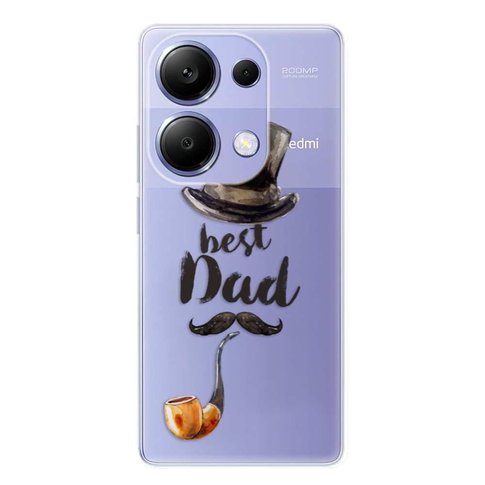 Odolné silikonové pouzdro iSaprio - Best Dad - Xiaomi Redmi Note 13 Pro