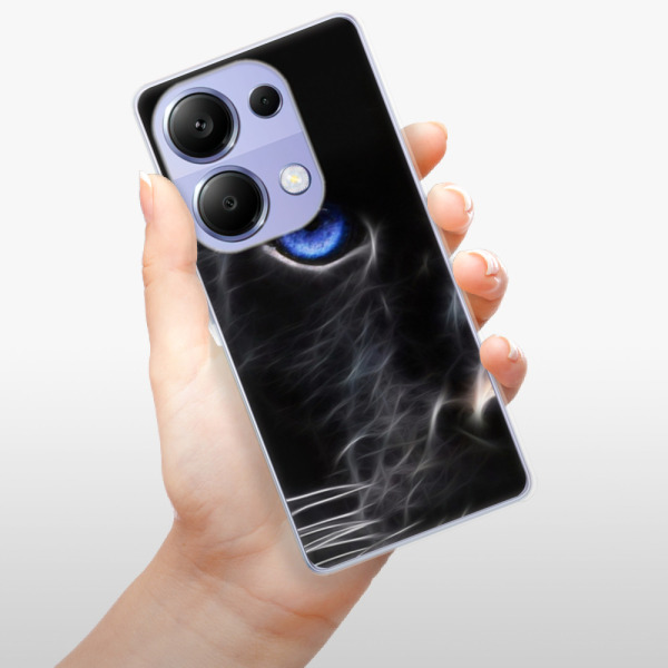 Silikonové pouzdro iSaprio - Xiaomi Redmi Note 13 Pro 4G / Poco M6 Pro 4G - Black Puma