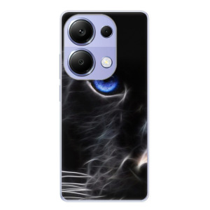 Silikonové pouzdro iSaprio - Xiaomi Redmi Note 13 Pro 4G / Poco M6 Pro 4G - Black Puma