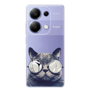 Silikonové pouzdro iSaprio - Xiaomi Redmi Note 13 Pro 4G / Poco M6 Pro 4G - Crazy Cat 01