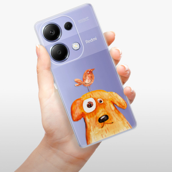 Silikonové pouzdro iSaprio - Xiaomi Redmi Note 13 Pro 4G / Poco M6 Pro 4G - Dog And Bird