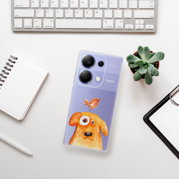 Silikonové pouzdro iSaprio - Xiaomi Redmi Note 13 Pro 4G / Poco M6 Pro 4G - Dog And Bird
