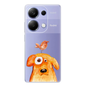 Silikonové pouzdro iSaprio - Xiaomi Redmi Note 13 Pro 4G / Poco M6 Pro 4G - Dog And Bird