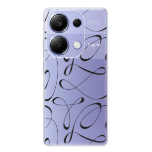 Silikonové pouzdro iSaprio - Xiaomi Redmi Note 13 Pro 4G / Poco M6 Pro 4G - Fancy black