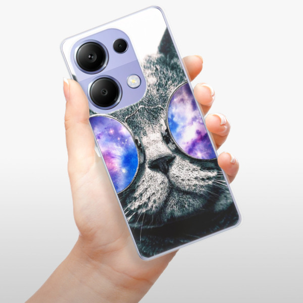 Silikonové pouzdro iSaprio - Xiaomi Redmi Note 13 Pro 4G / Poco M6 Pro 4G - Galaxy Cat