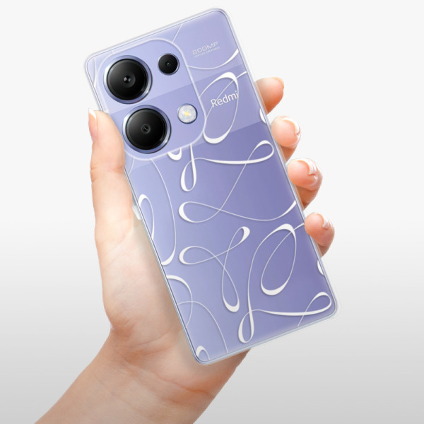 Silikonové pouzdro iSaprio - Xiaomi Redmi Note 13 Pro 4G / Poco M6 Pro 4G - Fancy white