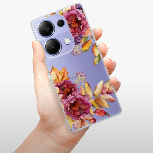 Silikonové pouzdro iSaprio - Xiaomi Redmi Note 13 Pro 4G / Poco M6 Pro 4G - Fall Flowers