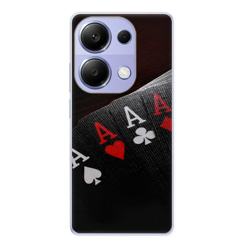 Silikonové odolné pouzdro iSaprio - Poker - Xiaomi Redmi Note 13 Pro 4G / Poco M6 Pro 4G (Odolný silikonový kryt, obal, pouzdro iSaprio Poker na mobilní telefon Xiaomi Redmi Note 13 Pro 4G / Poco M6 Pro 4G)