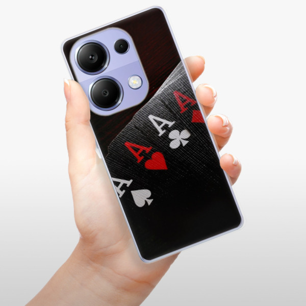Silikonové pouzdro iSaprio - Xiaomi Redmi Note 13 Pro 4G / Poco M6 Pro 4G - Poker