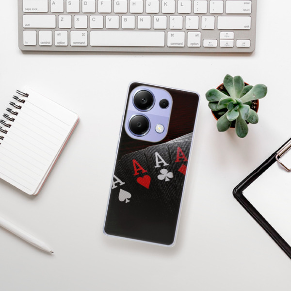 Silikonové pouzdro iSaprio - Xiaomi Redmi Note 13 Pro 4G / Poco M6 Pro 4G - Poker