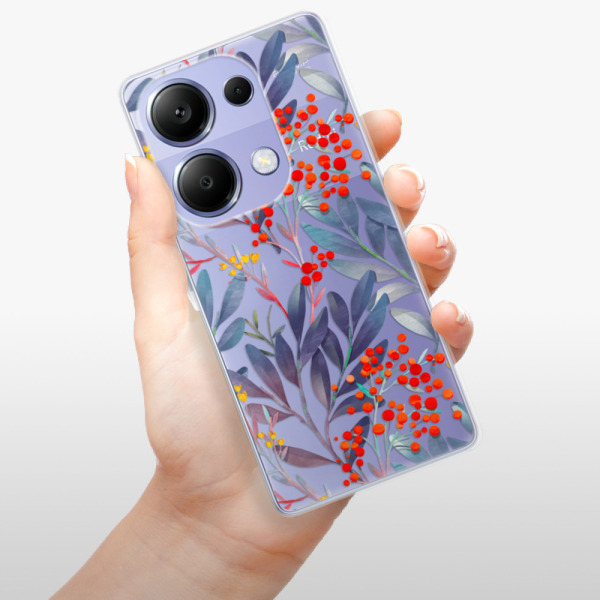 Silikonové pouzdro iSaprio - Xiaomi Redmi Note 13 Pro 4G / Poco M6 Pro 4G - Rowanberry