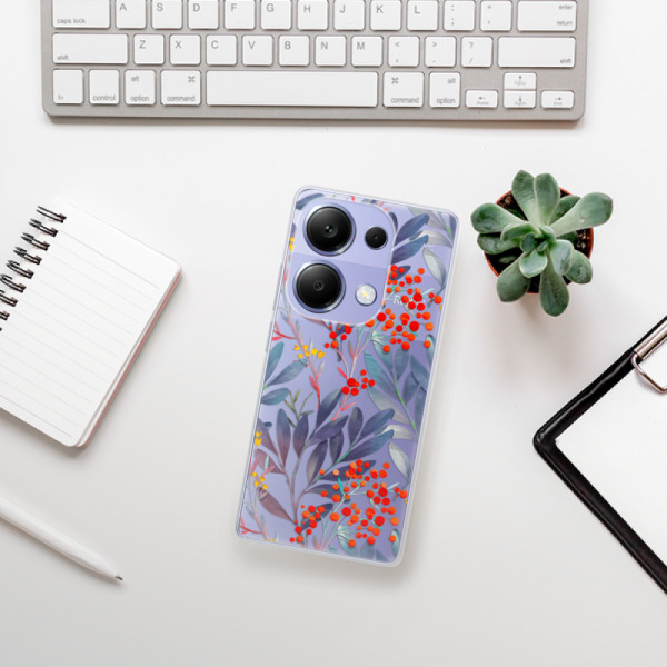 Silikonové pouzdro iSaprio - Xiaomi Redmi Note 13 Pro 4G / Poco M6 Pro 4G - Rowanberry
