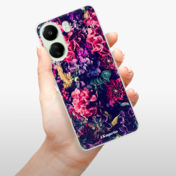 Silikonové pouzdro iSaprio - Xiaomi Redmi 13C / Poco C65 - Flowers 10