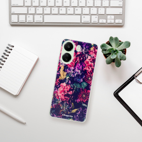 Silikonové pouzdro iSaprio - Xiaomi Redmi 13C / Poco C65 - Flowers 10